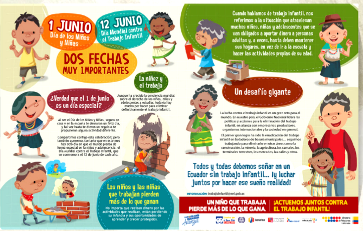 Erradicacion del trabajo infantil Secretaría Técnica Ecuador Crece Sin Desnutrición Infantil