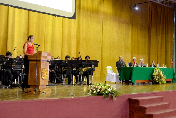 La ministra coordinadora de Desarrollo Social, Cecilia Vaca Jones, brindó una conferencia en el Encuentro Iberoamericano de Educadoras y Educadores Infantiles.